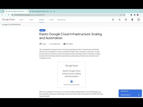 Elastic Google Cloud Infrastructure: Scaling and Automation || #qwiklabs || #quiz