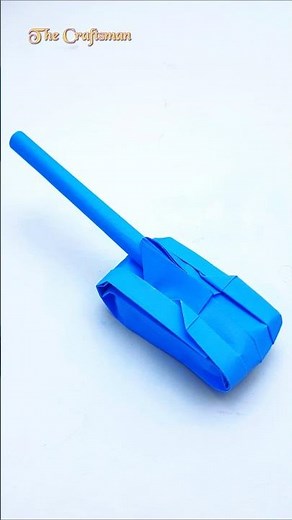 Military tank tutorial - DIY projects craft #shorts