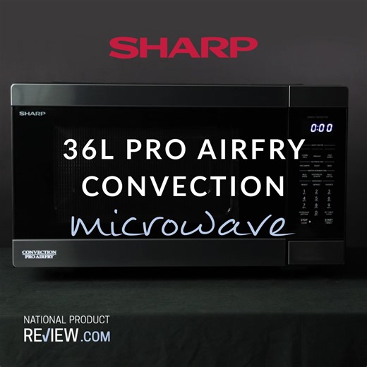 Stop the counter clutter! ✋ Introducing the Sharp 36L Pro Airfry Convection Microwave! It's a massive 5-in-1 powerhouse that does it all: Microwave, Bake, Roast, Grill AND Air-fry. 🤯 You get healthier, super-crispy air-fried results thanks to the Pro Airfry feature, plus the convenience of Smart Sensor Technology that cooks your meals perfectly, every single time. It literally takes the guesswork out of dinner! Click on the link below to explore all features: https://npr.reviews/4nGbDdi #Nation