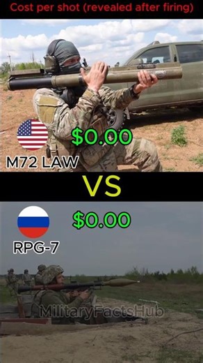 How Much Does One RPG Shot Cost? #shorts