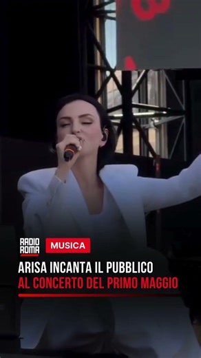 Arisa and the magic of "Futura": the tribute to Lucio Dalla moves May Day 🎤💫🇮🇹