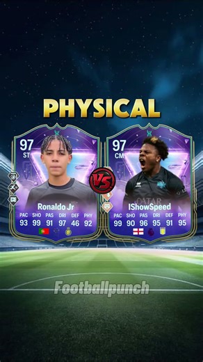 EA FC 25 Ronaldo JR VS EA FC 25 IShowSpeed 🔥😍