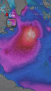 🌊 Hurricane #Erin will stay offshore, but it’s already creating life-threatening surf & rip currents along much of the U.S. East Coast. ⚠️ Alerts in effect: • Storm Surge Warning: Cape Lookout ➝ Duck, NC • Tropical Storm Warning: Beaufort Inlet ➝ Duck, NC (incl. Pamlico & Albemarle Sounds) • Tropical Storm Watch: north of Duck ➝ Chincoteague, VA & Bermuda 🌊 Storm surge: 0.6–1.2 m (2–4 ft) possible from Cape Lookout to Duck, NC, with flooding large waves. 🌊 Swells: Impacting the Bahamas, Bermu