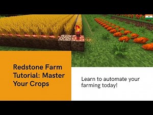Ultimate All Crops Farm in Minecraft (Unlimited Food!)