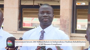 8.9K views · 115 reactions | Government Invests 280 Million Dalasis in Independence Stadium Rehabilitation, CAF Ensures Compliance | The Fatu Network | Facebook