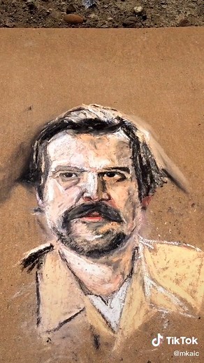 Jim Hopper Art Drawing: David Harbour's Stunning Portrayal in Stranger Things Fan Art