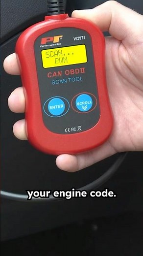 Quickly diagnose and clear your check engine light! How to use an OBD2 scan tool #shorts