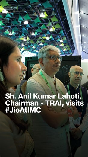 14K views · 279 reactions | At #IMC2025, Shri Anil Kumar Lahoti, Chairman of TRAI, explored JioPC, experiencing firsthand how the future of computing is reshaped into being compact, connected, smarter, and made for India. India Mobile Congress TRAI -Telecom Regulatory Authority of India #WithLoveFromJio #DigitalTransformation #JioAtIMC #JioPC #IndiaMobileCongress | Jio | Facebook