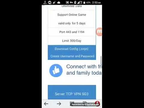 How to create tcpvpn then config to http injector.