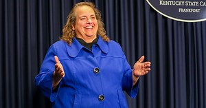 Virginia Moore, ASL interpreter for Gov. Beshear, has passed away