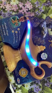 Watch Aladdin Disney Magic Genie Lamp, Lights Up & Shakes! on Amazon Live