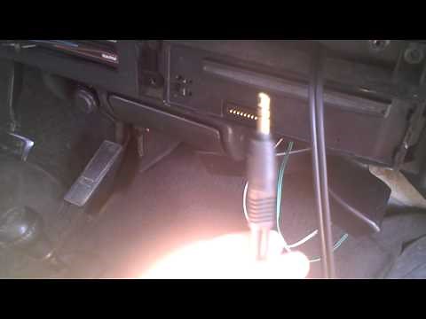 Connecting iPod into old car stereo withouth AUX