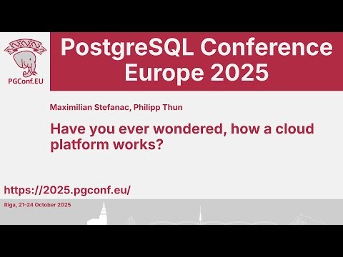Maximilian Stefanac, Philipp Thun: Have you ever wondered, how a cloud platform works?
