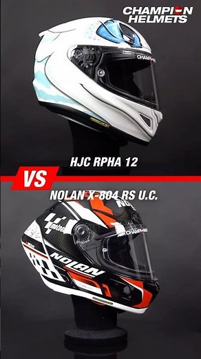 HJC RPHA-12 VS Nolan X-804 RS Ultra Carbon - Full Video Out Now! - #motorcycle #sportbike