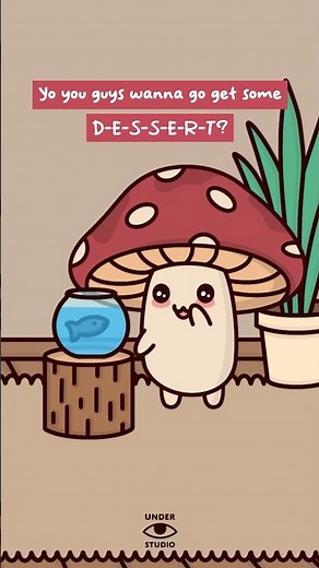 No Treat? 🐿️ Mushie, Fishie, Birdie & Squirrel | Animation Meme | Original Audio: ‪@simon_mayer‬