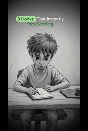 3 Hooks That Instantly Stop Scrolling (Boost Your Watch Time) #viralhooks #stopscrolling #trending