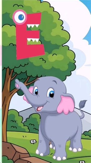 E says eh, eh, eh!🐘🍳 Learn the E sound with fun!#ABCSong #KidsLearning #ToddlerPhonics