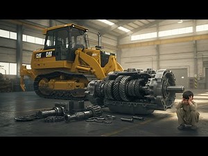 Caterpillar 966D Dozer Transmission Rebuild | Heavy Duty Machine Repair & Overhaul