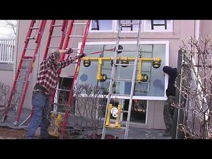 Ladder Lifter Window Installation