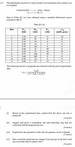 [i] Based on the experimental data, explain how the above rate ... | Filo