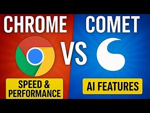 Google Chrome vs Comet Browser🔥– Speed, AI, Privacy & Productivity Tested