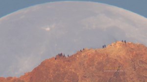 248K views · 3.1K reactions | APOD: Moon Setting Behind Teide Volcano...