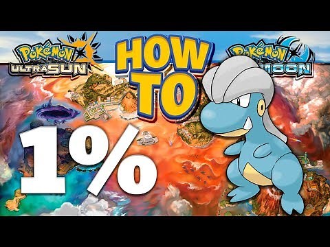 HOW TO GET 1% Bagon in Pokémon Ultra Sun and Ultra Moon