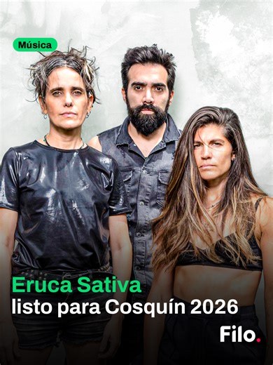 🎸 Eruca Sativa y Cosquín Rock: una historia que crece año a año ✍🏼 x @maricanobr 🎵 Desde sus primeras ediciones hasta convertirse en un festival de bandera, @cosquinrock es parte del ADN de Eruca Sativa. 🎤 En diálogo con Filo.news, Brenda Martin repasa cómo fue el crecimiento del festival y lo que significa para @eruca_sativa volver a un escenario que sienten propio. 🗣 “Hay algo de las sierras que hace que Cosquín sea único”, comentó la bajista de la banda. 🔥 Una relación construida con el