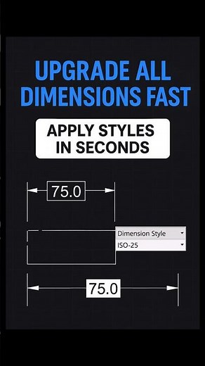 Change Arrows, Text, Colors Instantly Across All Dims #AutoCADTips #PropertiesPalette #Workflow