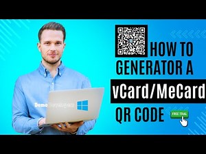Create VCard QR Codes with Logo – Easy and Customizable!