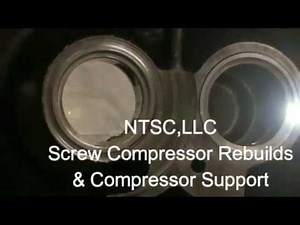 Howden 321WLVH Screw Compressor Inspection Vid 2 NTSC LLC