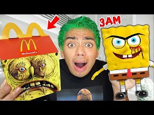 DO NOT ORDER CURSED SPONGEBOB HAPPY MEAL FROM MCDONALDS AT 3 AM!! (FULL MOVIE)