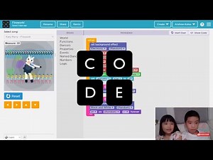 Secrets of Coding in Code.org: Projects - Dance Party Featuring Firework by Katy Perry