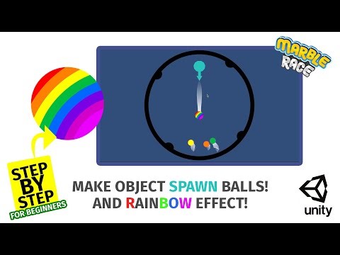 How to make object spawn balls in UNITY for beginners #4