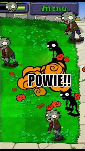 Plants vs Zombies but it gets CRAZY 🌱🧟 #gaming #pvz #zombie level