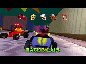 Let's Play Muppet RaceMania | Part 2 - Race League B