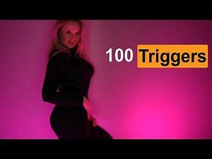 ASMR 100 triggers in 14 min ⏱ Fast triggers for your relax