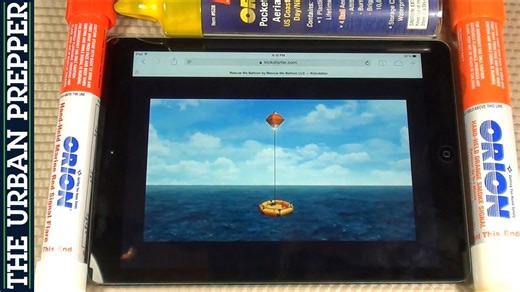 Reviewing the Rescue Me balloon signaling device