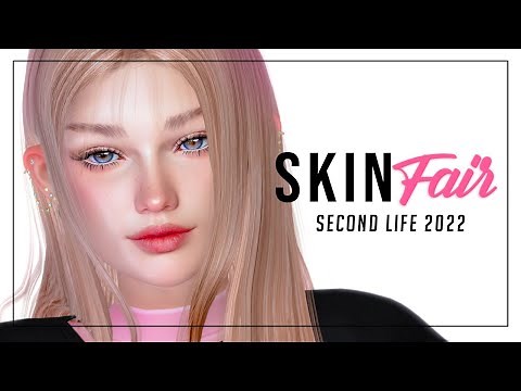 SKIN FAIR 2022 Second Life event | NEW Lelutka heads | FULL TOUR + Free Gift skins