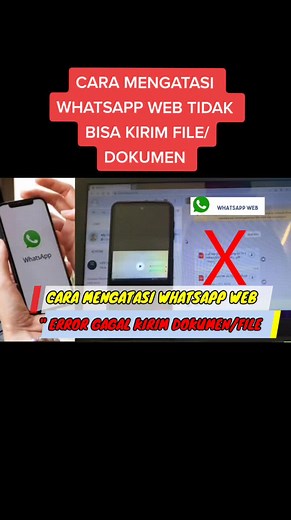 CARA MENGATASI WHATSAPP WEB TIDAK BISA KIRIM FILE/DOKUMEN #azwartutorial #smart #android #komputer #trend #fyp #whatsapp #whatsappweb