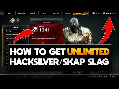How to get UNLIMITED Hacksilver and Skap Slag - God of War (2018)