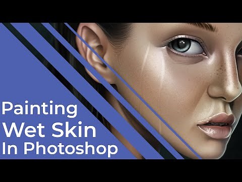 Paint Wet Skin in Photoshop