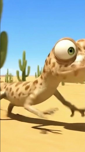 The Adventure | lizard watermelon #3danimation #cartoon #funny