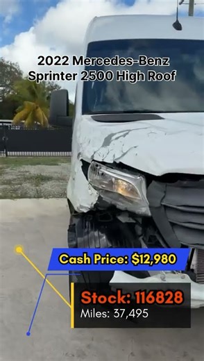 🚗 2022 Mercedes-Benz Sprinter 2500 High Roof