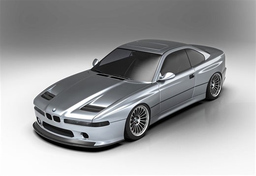 The Fabulous 858 CSL Is a Carbon-Fiber E31 BMW 8 Series Restomod With a V10 Heart