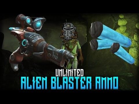 Fallout 4 - UNLIMITED ALIEN BLASTER AMMO! (Duplicate Any Stack Of Ammo!)