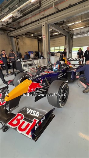 anyone up for a joyride? #redbull #givesyouwiiings #redbullracing #f1 #formula1