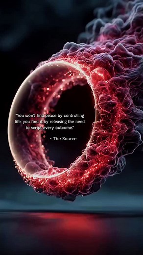 “You won’t find peace by controlling life; you find it by releasing the need to script every outcome.” Control feels like safety until it becomes a cage. You can’t micromanage your way into peace — you can only soften into it. 🌙 Peace appears when you stop gripping the steering wheel so tightly and let life move with you instead of against you. It’s not surrender to weakness — it’s surrender to truth, to timing, to flow. Letting go isn’t losing control. It’s ending the illusion you ever had it.