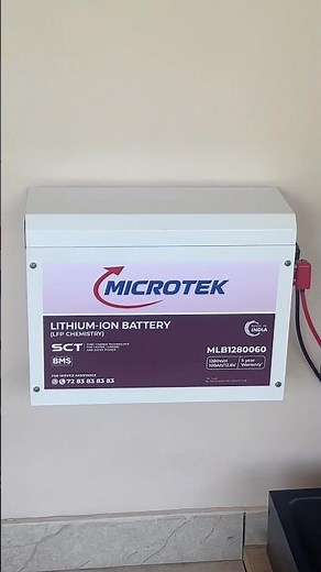 Microtek Lithium Battery Newly Launched
