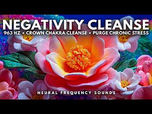 963 Hz ✨ Negative Energy Off Switch • Crown Chakra Flush & Purge Every Low Vibration | Healing
